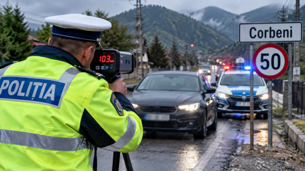 Argeș: Șofer drogat și băut, urmărit de Poliție!