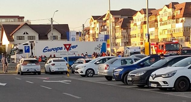 Accident deosebit de grav: Un pieton a fost lovit de TIR pe DN 7, lângă Pitești
