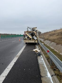 Accident pe DEx12, în Argeș! Trafic restricționat spre Pitești