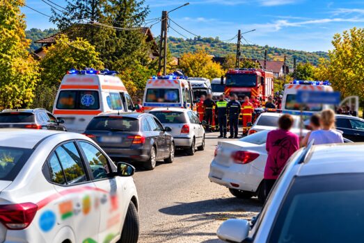 Plan Roșu activat în Vâlcea! Accident cu multiple victime, microbuz implicat