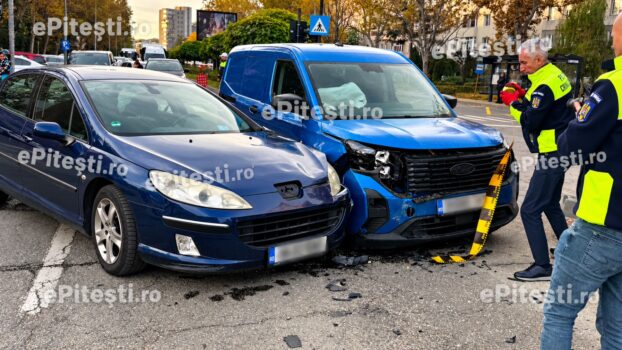 Pitești: Accident lângă Școala „Mihai Eminescu”! Copil de 7 ani, rănit