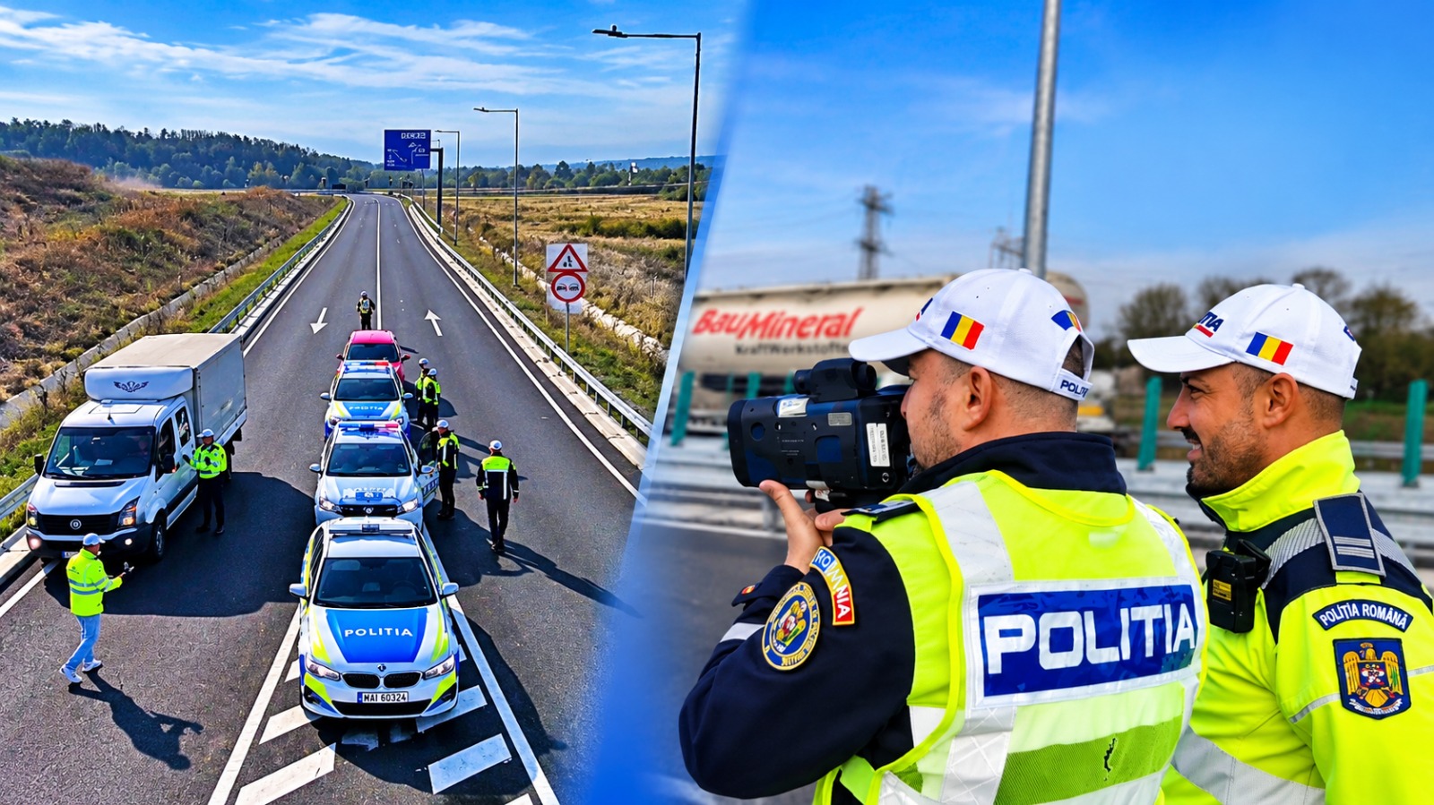 Poliția a ieșit pe DEX 12! Controale-fulger, șoferi trași pe dreapta și sancțiuni usturătoare în trafic