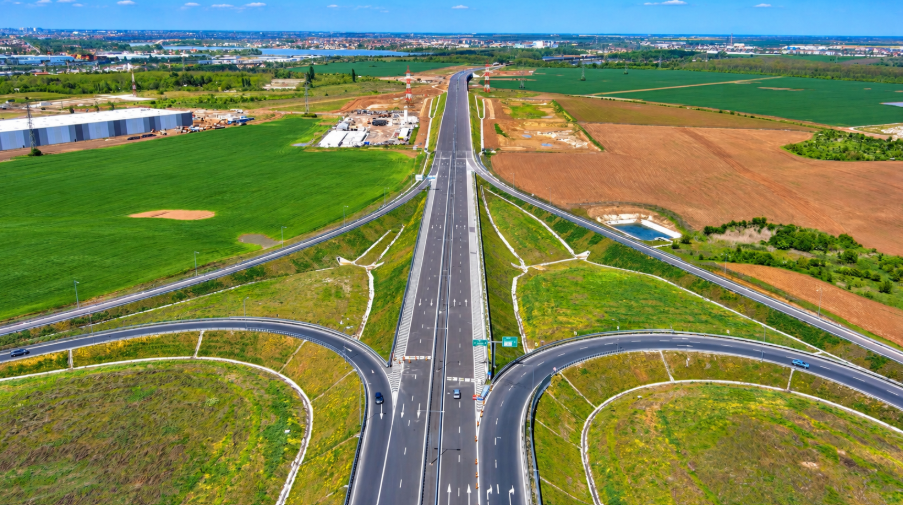 Restricții de circulație pe A2, la legătura cu A0. Șoferii care merg spre Pitești trebuie să urmeze o rută alternativă