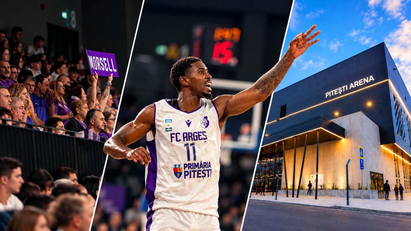FC Argeș Basketball – Universitatea Craiova, mâine la Pitești Arena! Meci tare pentru alb-violeți