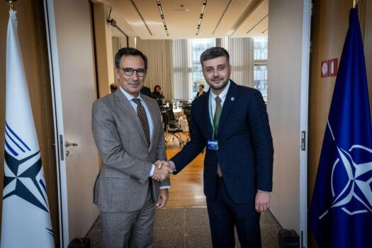 Cătălin Mîndroc, la Cartierul General NATO de la Bruxelles: „O onoare să reprezint România”