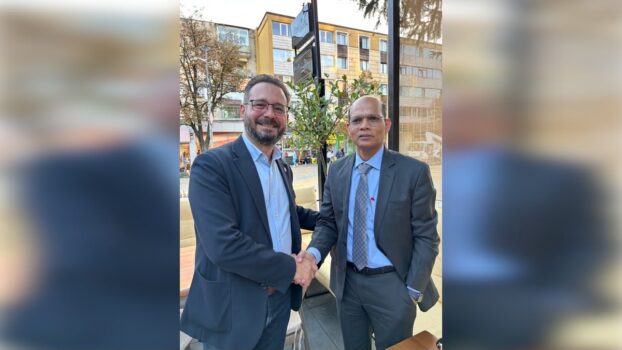 Ambasadorul Indiei, în vizită la Pitești, la invitația senatorului Mihai Coteț: „Am vrut să vadă orașul la pas și să aducem investitori aici”