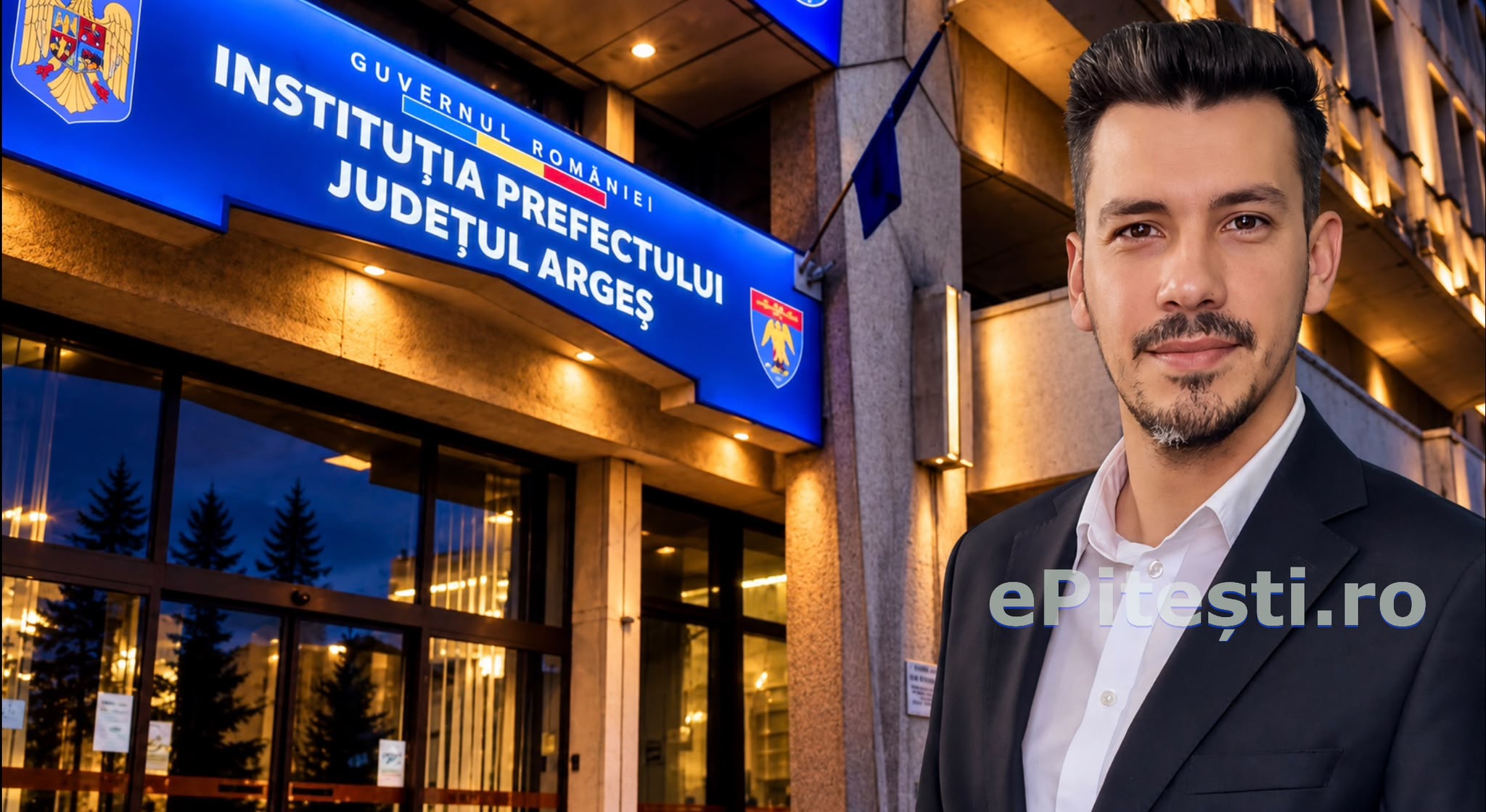 Argeș. Dragoș Predescu (PNL) preia atribuțiile prefectului demis, Sebastian Nedelcu (USR)
