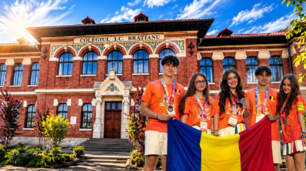 Ada, Laura, Ilinca, Tudor și Constantin de la „Brătianu” Pitești, vicecampioni mondiali!