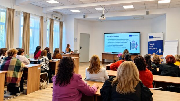 Profesorii din Argeș schimbă modul de predare printr-un proiect Erasmus+: „Teach with Purpose!”