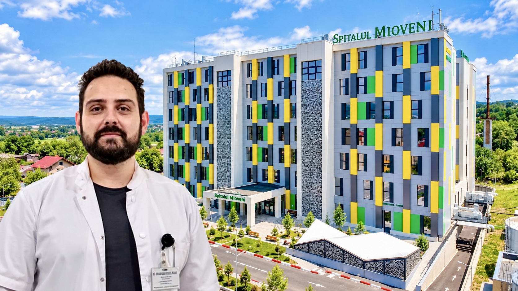 Spitalul Mioveni are un nou medic ortoped. Dr. Raul-Filip Mureșan s-a alăturat echipei