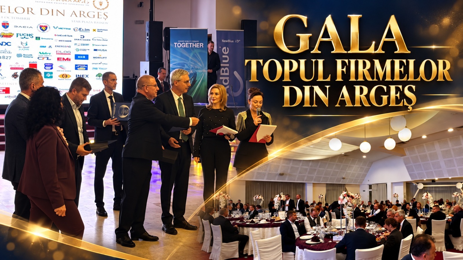 Gala care a adunat greii Argeșului! Cei mai puternici oameni de afaceri și lideri politici, la Topul Firmelor 2026