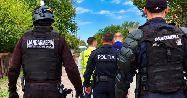 Șocant: Comisari, ameninţaţi cu arma