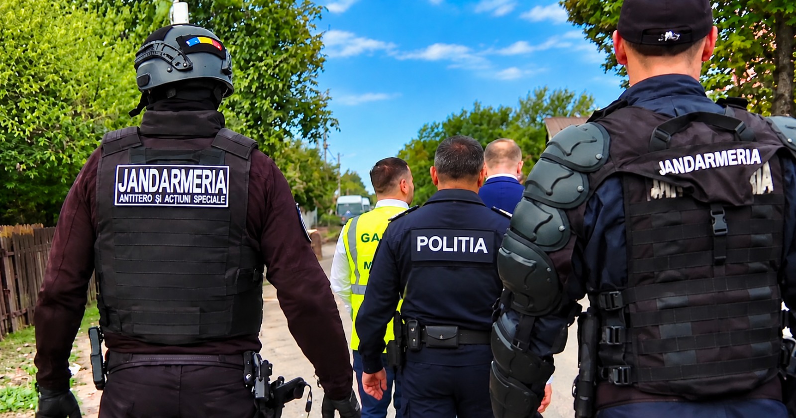 Șocant: Comisari, ameninţaţi cu arma