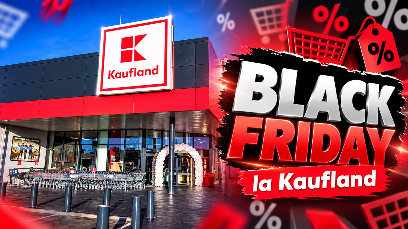 Începe Kaufland Black Friday 2026: Reduceri de până la 54% la tigăi, electrocasnice și alte produse dorite de români