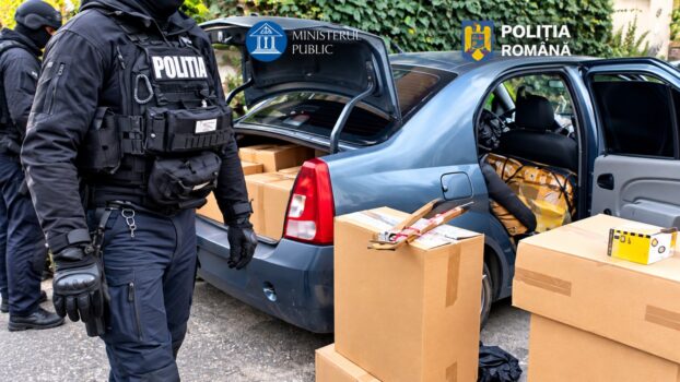 Poliția Argeș, oficial despre perchezițiile din dosarul țigărilor nefiscalizate. Mai multe persoane, reținute