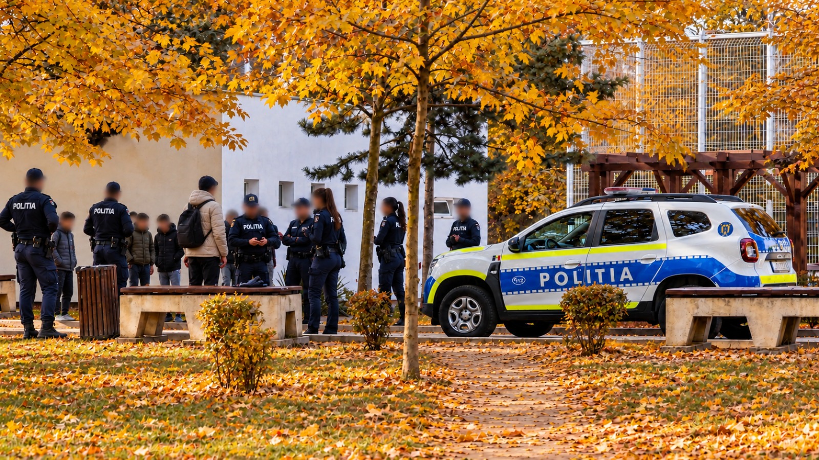 Incident deosebit de grav la o școală! O profesoară și un elev, atacați
