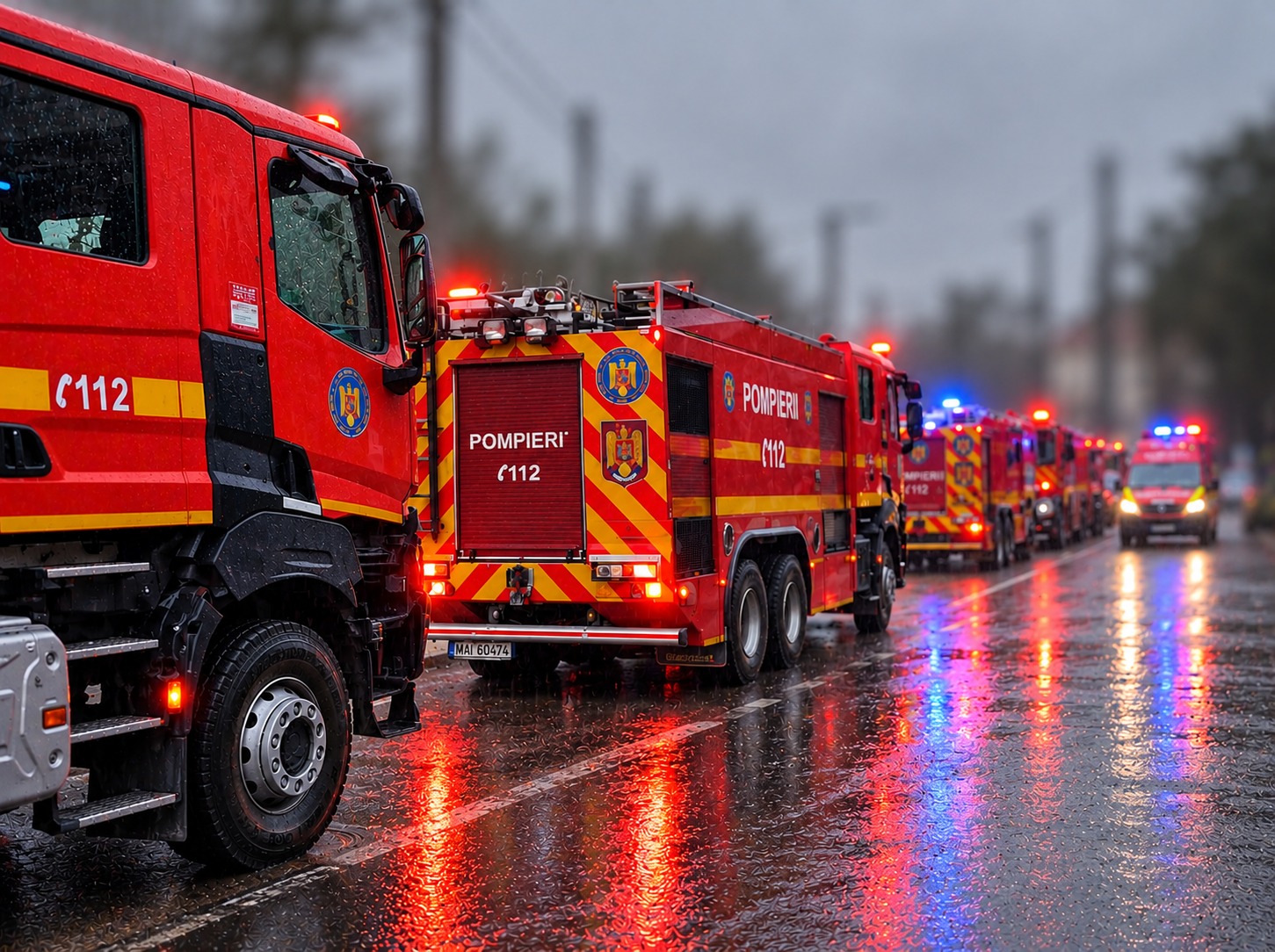 Incendiu la un spital din Reșița! 16 pacienți, evacuați. O femeie a suferit arsuri