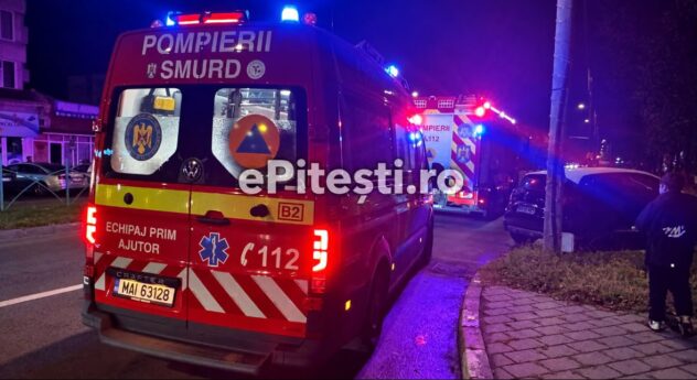 Intervenție de urgență în Pitești! O femeie are nevoie de ajutor