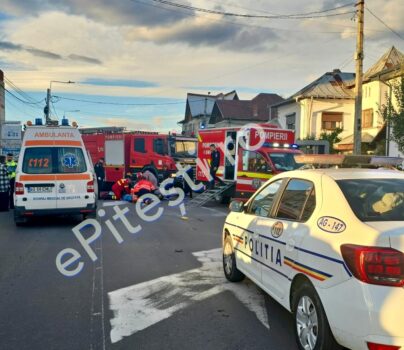Accident deosebit de grav la Curtea de Argeș: Un om între viață și moarte